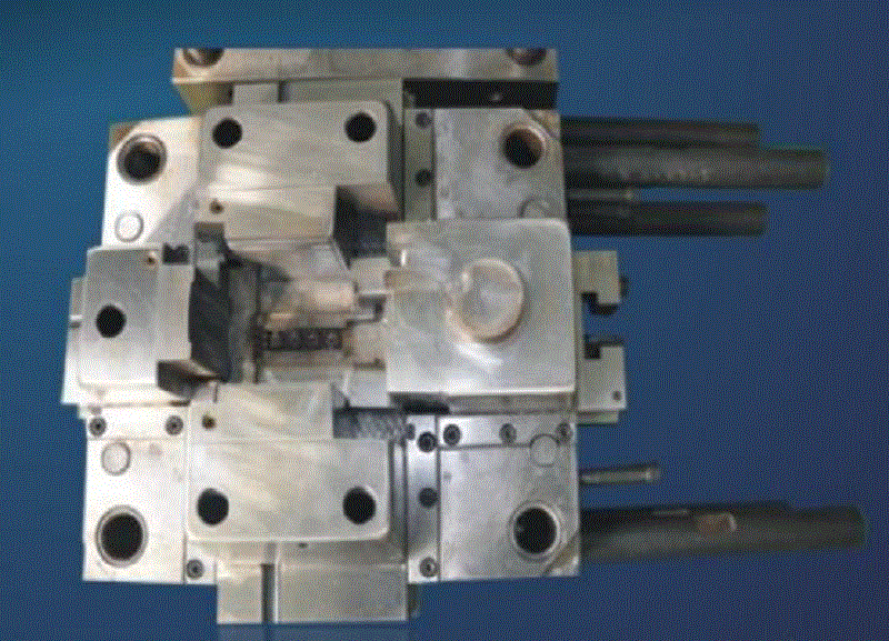 Die Casting Mold with 4 Sliders